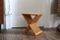 Modernist Beech Folding Stool, 1960s, Image 1