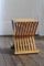 Modernist Beech Folding Stool, 1960s 8