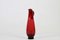 Swedish Red Glass Jugs by Monica Bratt for Reijmyre Glasbruk, 1950s, Set of 5 9