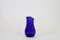 Carafe en Verre Bleu par Monica Bratt pour Reijmyre Glasbruk, Set de 3, 1950s 9