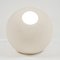 French Plaster Gypsum Ball Table Lamp from Manufacture de Desvres, 1960s 2