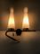 Mid-Century French Iron Sconce from Arlus, 1960s, Image 7