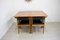 Mid-Century Teak Extendable Dining Table with 4 Chairs from McIntosh, 1960s 3