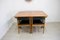 Mid-Century Teak Extendable Dining Table with 4 Chairs from McIntosh, 1960s, Image 3