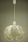 Lampada da soffitto in nylon e acrilico di Paul Secon per Sompex, Germania, anni '70, Immagine 1