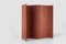 Terracotta Elm Burl Veneer Room Divider by Daniel Nikolovski & Danu Chirinciuc for KABINET, 2019 3