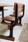 Industrielle Vintage 2-Sitzer Schulbank aus Gusseisen & Holz, 1920er 7