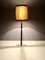 Mid-Century Italian Wood, Brass & Varnished Metal Floor Lamp, 1950s 5