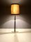 Mid-Century Italian Wood, Brass & Varnished Metal Floor Lamp, 1950s, Image 5