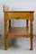 Antique Art Nouveau Wood and Spruce Washstand or Kitchen Table 7