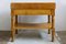 Lavamanos o mesa de centro modernista antigua de madera y abeto, Imagen 9