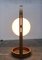 Mid-Century Swiss Space Age Plastic & Plywood Floor Lamp from Temde, 1960s 3