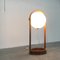 Mid-Century Swiss Space Age Plastic & Plywood Floor Lamp from Temde, 1960s, Image 2