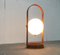 Mid-Century Swiss Space Age Plastic & Plywood Floor Lamp from Temde, 1960s, Image 11