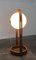 Mid-Century Swiss Space Age Plastic & Plywood Floor Lamp from Temde, 1960s 7