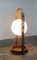 Mid-Century Swiss Space Age Plastic & Plywood Floor Lamp from Temde, 1960s 15