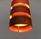 Lampade da soffitto T368 Mid-Century in teak di Hans-Agne Jakobsson per Ellysett AB, anni '60, set di 2, Immagine 5