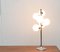 Vintage Space Age Glass & Metal Table Lamp, 1970s 2