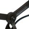 Vintage Industrial Black Enamel Scissor Pendant Lights 6