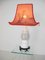 Mid-Century Porcelain Blanque de Chine Fish Table Lamp, 1940s 4