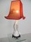 Mid-Century Blanque de Chine Tischlampe aus Porzellan, 1940er 8