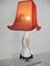 Mid-Century Porcelain Blanque de Chine Fish Table Lamp, 1940s 8