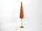 Lámpara de pie italiana de latón, años 50, Imagen 22