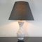 Belgian Pressed Glass Table Lamp from Baccarat, 1960s 3