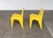 Plastic BA 1171 Stacking Chairs by Helmut Bätzner for Bofinger, 1960s, Set of 2 3