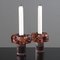 Danish Glass Candleholders by Christer Holmgren, 1960s, Set of 2 4