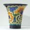 Vintage Keramik Vase von Gouda Holland 4