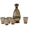 Set with Carafe & Glass from Bohemia, 1950s, Image 1