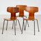 Modell 3103 Stuhl von Arne Jacobsen für Fritz Hansen, 1950er 3
