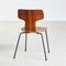 Modell 3103 Stuhl von Arne Jacobsen für Fritz Hansen, 1950er 5