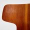 Chaise d'Appoint Modèle 3103 par Arne Jacobsen pour Fritz Hansen, 1950s 6