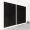 Large Black Paintings by Enrico Dellatorre, Set of 2 11