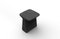 Pura Black Marquina Marble Sculptural Side Table by Adolfo Abejon 4