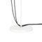 White Raw Brass Stav Floor Lamp by Johan Carpner for Konsthantverk Tyringe 4