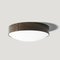 Small Iron Oxide Svep Ceiling Lamp from Konsthantverk Tyringe, Image 1