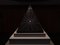 Sculpture Starry Pyramid en Cuir par Oscar Tusquets 1