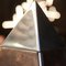 Leather Starry Pyramid Sculpture by Oscar Tusquets 12