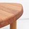Formalist Solid Elm Wood Model T23 Side Table by Pierre Chapo, Image 3