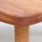 Formalist Solid Elm Wood Model T23 Side Table by Pierre Chapo, Image 5
