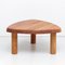 Formalist Solid Elm Wood Model T23 Side Table by Pierre Chapo, Image 12