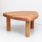 Formalist Solid Elm Wood Model T23 Side Table by Pierre Chapo, Image 15