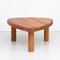Formalist Solid Elm Wood Model T23 Side Table by Pierre Chapo 1