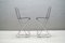 Chaises d'Appoint Kreuzschwinger par Till Behrens pour Schlubach, Allemagne, 1980s, Set de 2 2