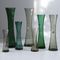 Mid-Century German Crystal Vases, 1960s, Set of 7 1