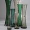 Deutsche Mid-Century Vasen aus Kristallglas, 1960er, 7er Set 4