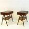 Teak and Glass Night Tables, 1960, Set of 2 2
